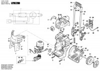 Bosch 3 600 J10 670 GHP 5-65 X High Pressure Cleaner 230 V / GB Spare Parts GHP5-65X